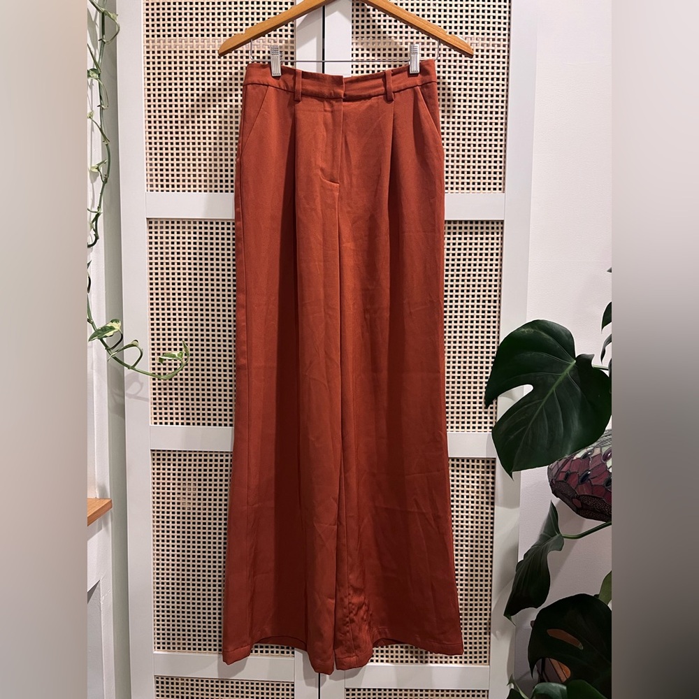 Nordstrom Leith Wide Leg Trouser Pants